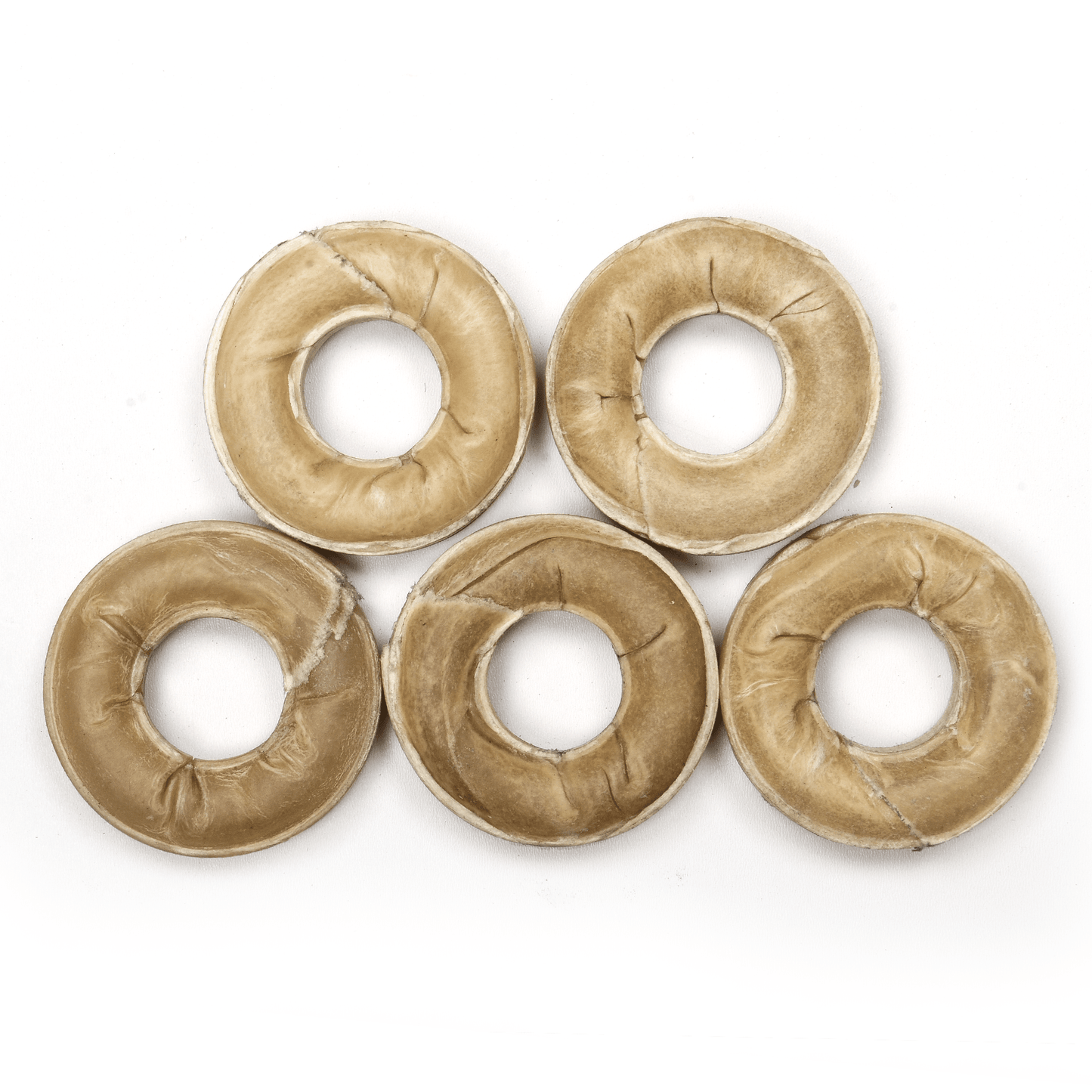 2.5” Rawhide Pressed Ring - Premium Feeders - Premium Feeders - Dog Treats
