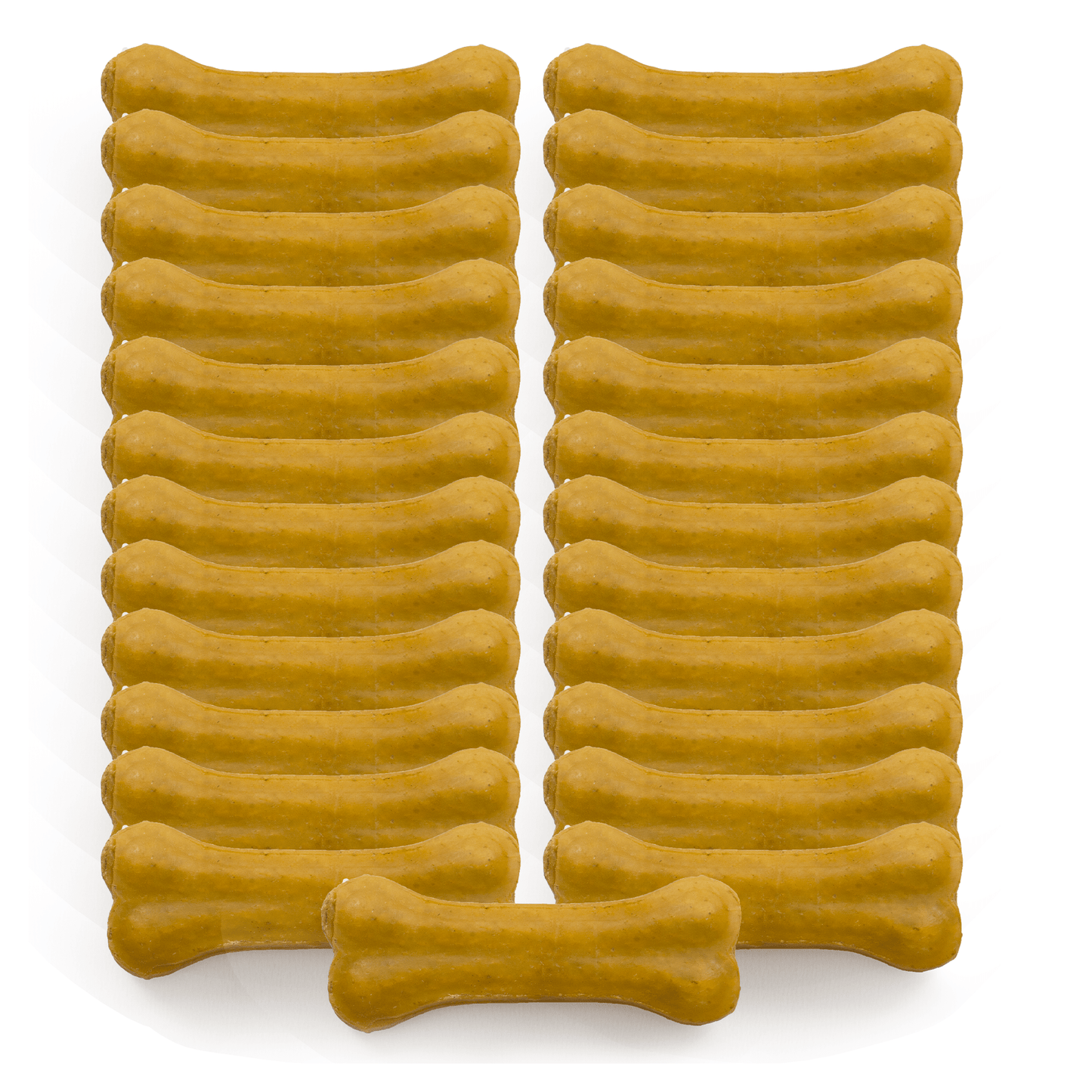 3" Porkhide Pressed Bone - Premium Feeders - Premium Feeders - Dog Treats