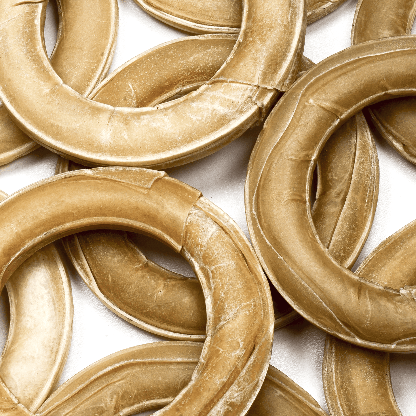 6” Rawhide Pressed Ring - Premium Feeders - Premium Feeders - Dog Treats