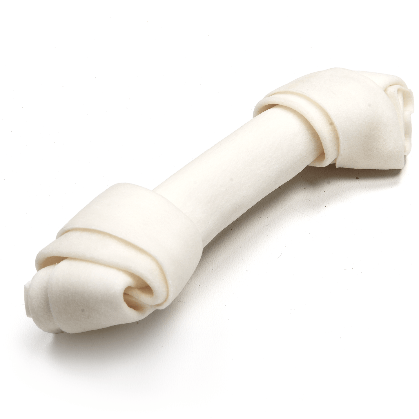 6” Rawhide White Knotted Bone - Premium Feeders - Premium Feeders - Dog Treats
