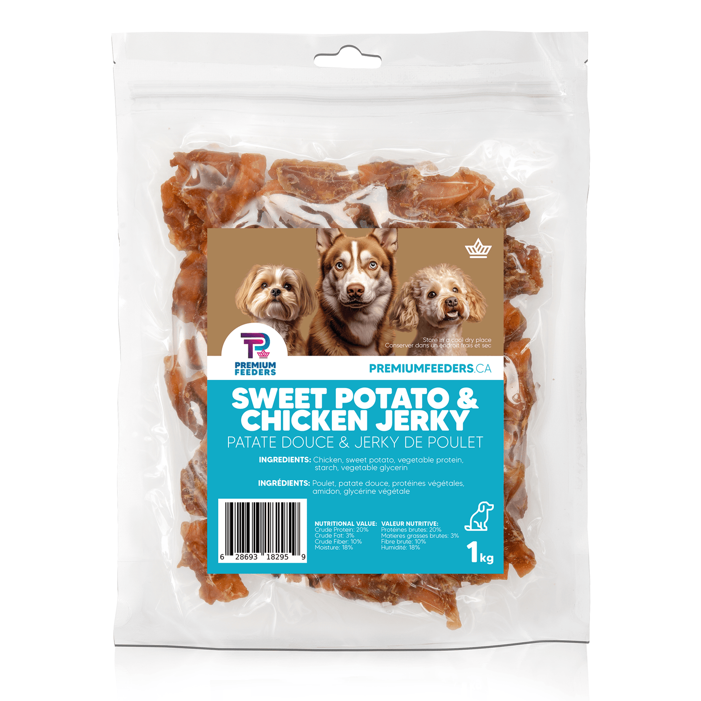 Sweet Potato wrapped with Chicken - Premium Feeders - Premium Feeders - Dog Treats