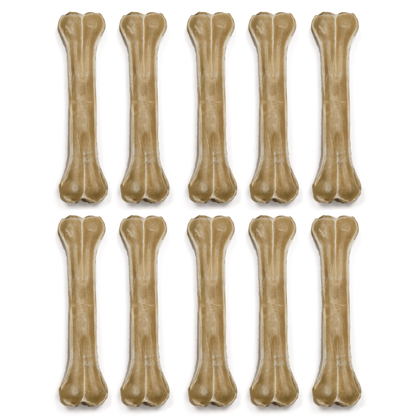 8” Rawhide Pressed Bone - Premium Feeders - Premium Feeders - Dog Treats