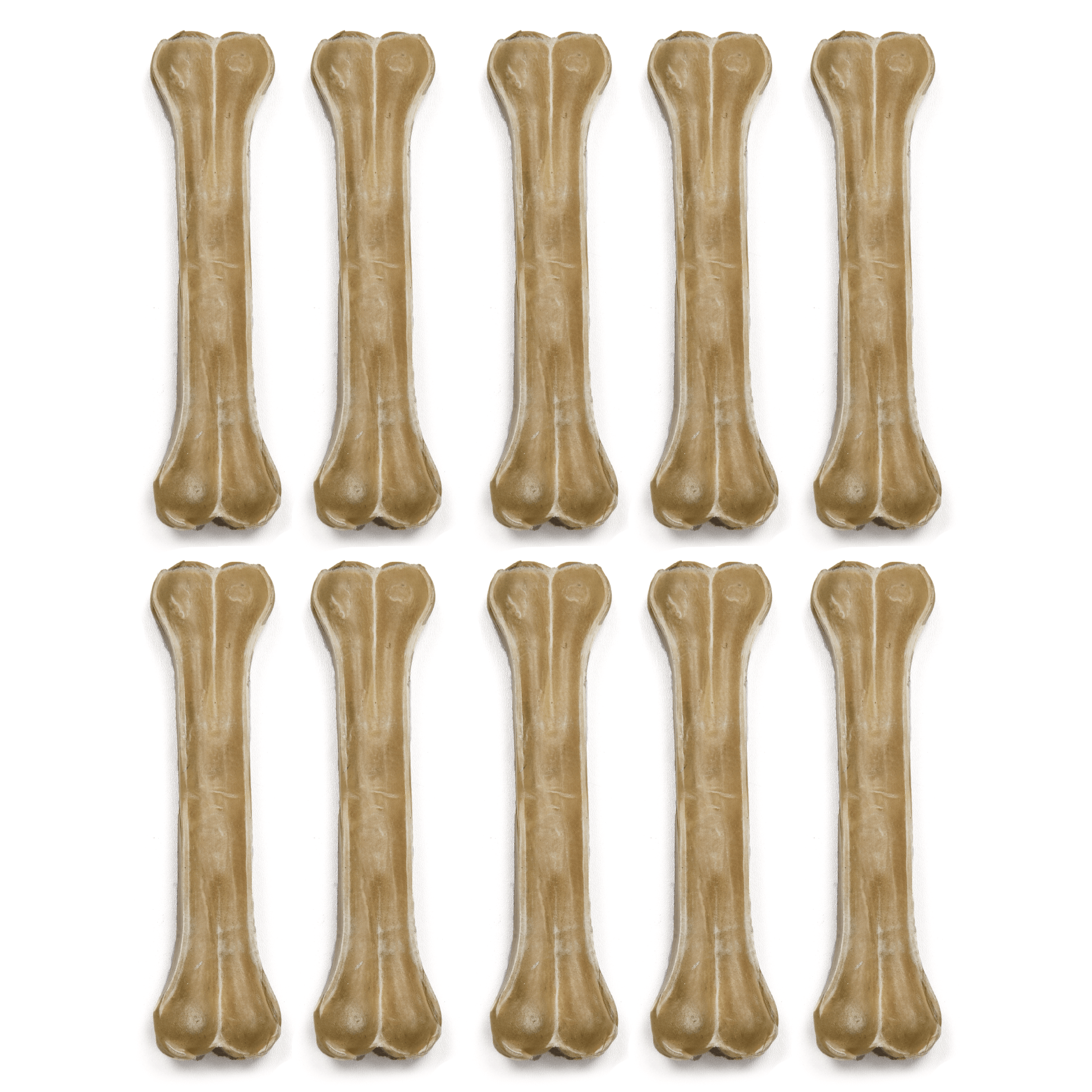 8” Rawhide Pressed Bone - Premium Feeders - Premium Feeders - Dog Treats