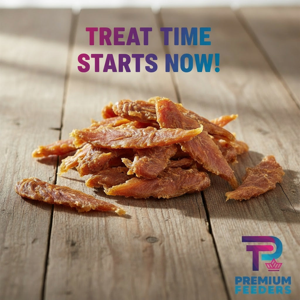 Chicken jerky dog treats, natural, real meat, single-ingredient