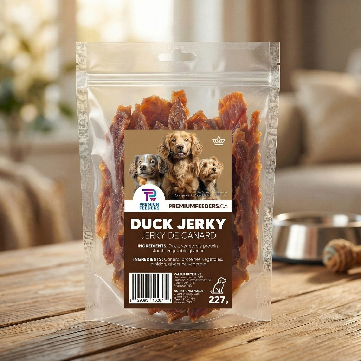 Duck Jerky, Dog Treat, Healthy