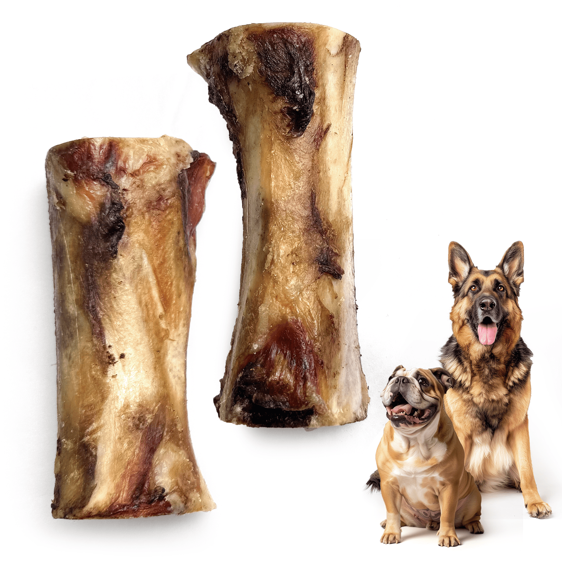 Smoked Beef Marrow Bone for Dogs Natural Dog Treats Made in Canada