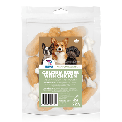 Calcium Bones with Chicken - Premium Feeders - Premium Feeders - Dog Treats