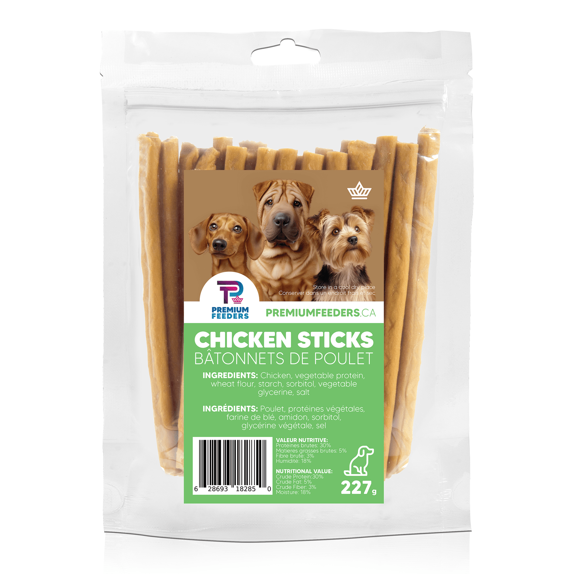Chicken Sticks - Premium Feeders - Premium Feeders - Dog Treats