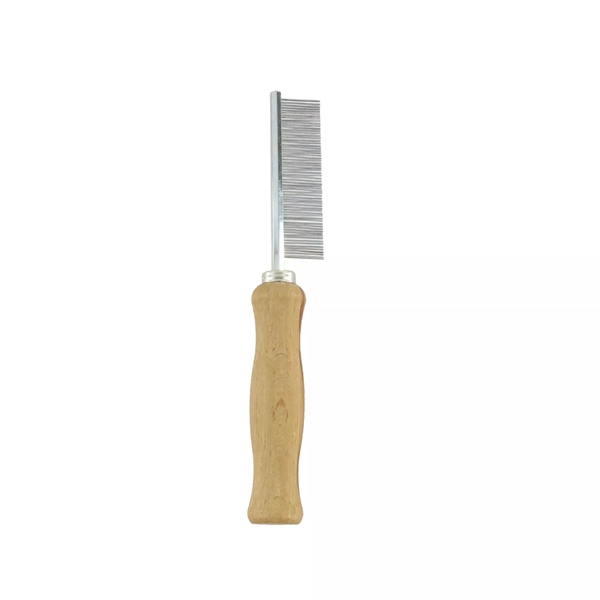 Dog Flea Combs with Wooden Handle - Premium Feeders - Safari - Dog Grooming