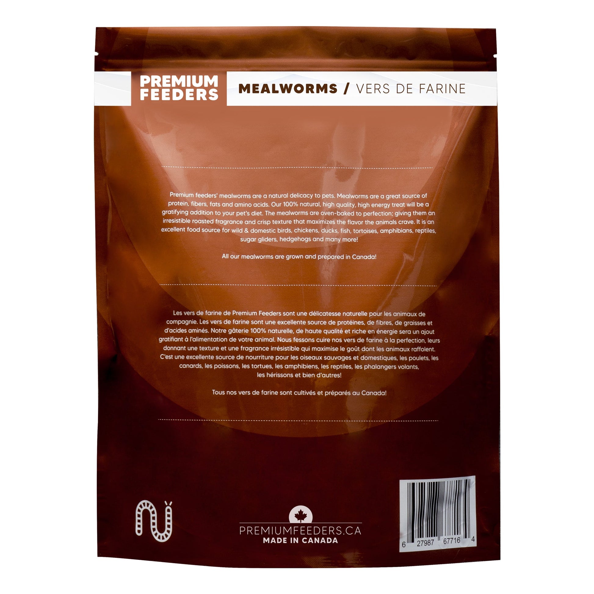 Dried Mealworms – 1lb - Premium Feeders - Premium Feeders - Mealworms