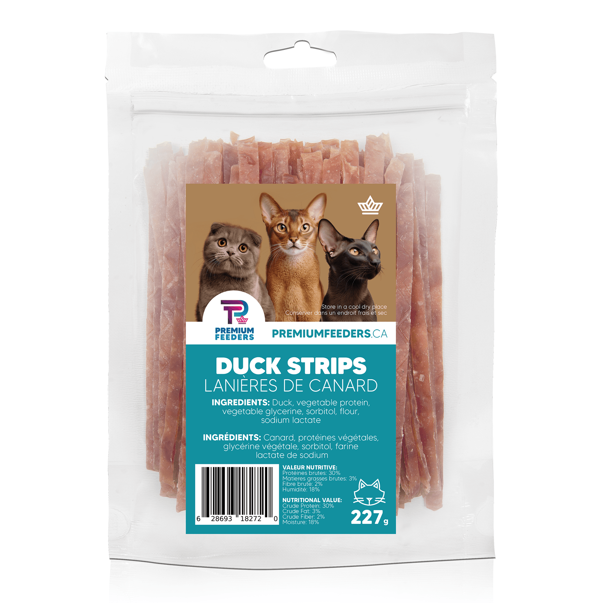 Duck Strips - Premium Feeders - Premium Feeders - Cat Treats