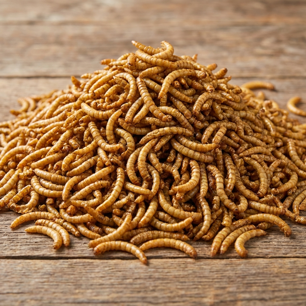 Mealworms, dried mealworms, mealworm, meal worm