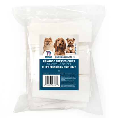 Rawhide Pressed Chips - Premium Feeders - Premium Feeders - Dog Treats