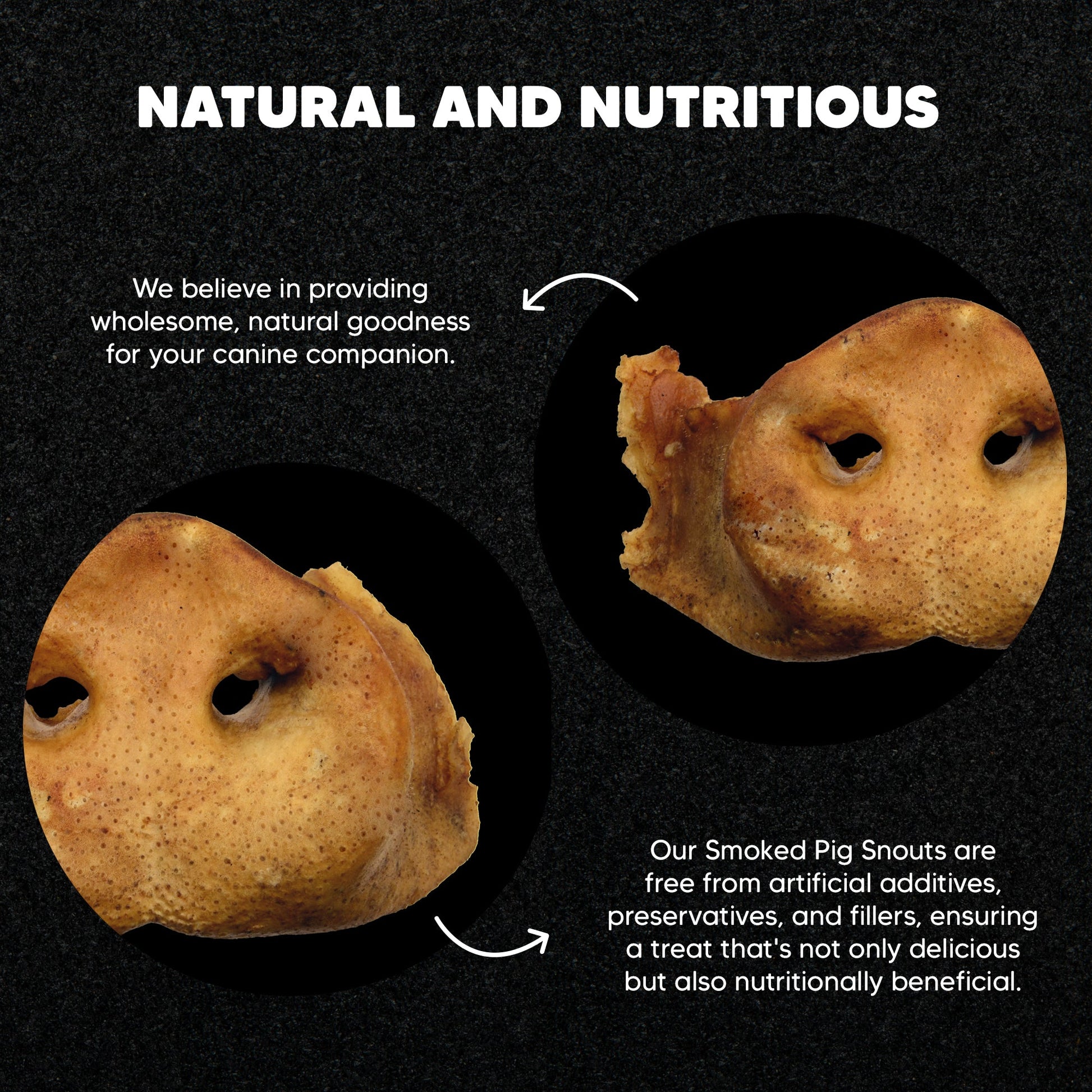 Smoked Pig Snouts - Premium Feeders - Premium Feeders - Dog Treats