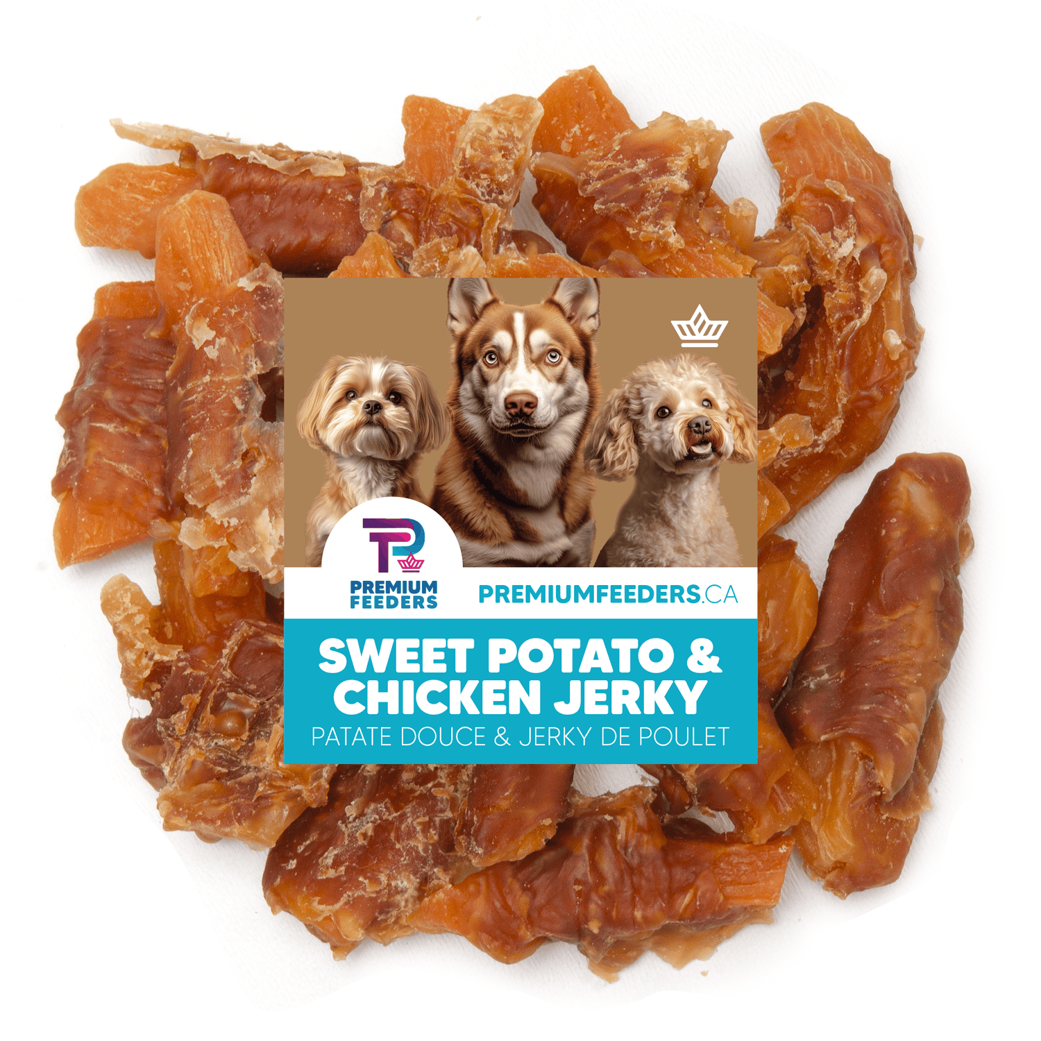 Sweet Potato & Chicken Jerky - Premium Feeders - Premium Feeders - Dog Treats