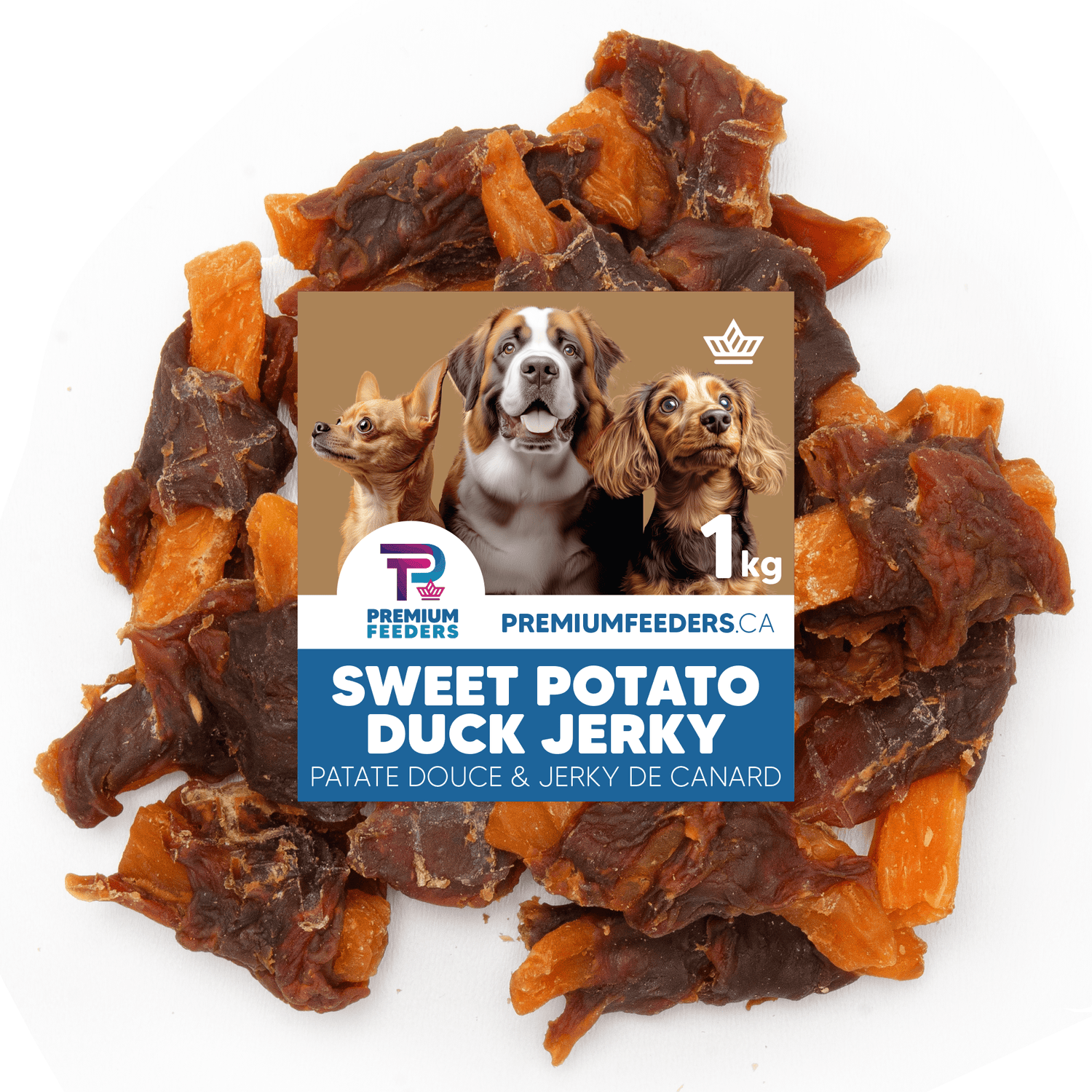 Sweet Potato & Duck Jerky - Premium Feeders - Premium Feeders - Dog Treats